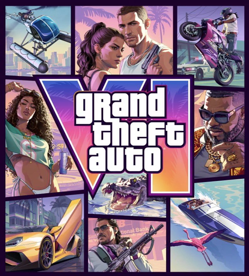 GTA VI Official Cover Art